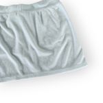 American Vintage Vintage Y2K Planet Gold Blue Terry Cloth Drawstring Elastic Waist Mini Skirt XS Photo 7