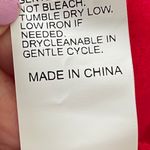 Red Fleece Sweater with Woman’s Face and an Eye, size L Size L Photo 11