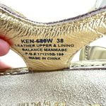 Alegria Kendra Gold Leather Luminescent Accent Sandals Size 38 8 Photo 7