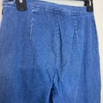 Petite Sophisticate Vintage  Classic Denim Capri Pants Size 6 Photo 8