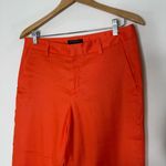 Banana Republic Avery Pants Women’s 8 Orange Linen Cotton Ankle NWT Photo 5