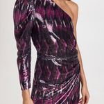 MISA Los Angeles MISA Revolve Nova One-Shoulder Sequin Mini Dress, Purple Size M New w/Tag $370 Photo 14