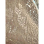 Free People  coffee in the morning tunic shirt boho cream long sleeve size small Photo 4