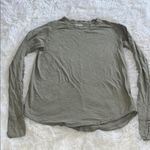 We The Free FP Long Sleeve Top Color Heathered Green Size XS P2P 21.5” NWOT Photo 0