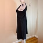ADAY  Over In One Wrap Dress Black Medium EUC Photo 8