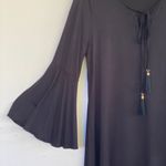cupio - Black Dress with Tassels Photo 1