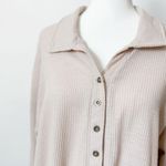 Fashion Brand Long Sleeve Quarter Button Up  Photo 1