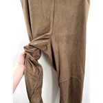 Lysse Lysee Dark Tan Pull On High Rise Faux Suede Legging Size Extra Large Photo 5