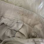 American Eagle Women’s Trouser Pants Size 6 Regular Light Khaki Bone Wide Leg Photo 2