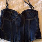 Princess Polly Denim Corset  Photo 1