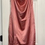 Pretty Little Thing Satin Midi Dress Photo 0