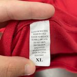 Holly Jolly Disco Snowman Red Short Sleeve Tee Shirt Size Large Photo 3