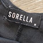 Sorella Black Cutout Bodysuit Size Medium Photo 2