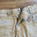 Vintage Y2K Low Rise Indie Khaki 2000s Cargo Mini Shorts Size 10 Photo 4