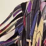 Ella Moss  Stained Glass 3/4 Sleeve Top Graphic Art Print Size Medium Photo 2