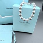 Tiffany & Co. Authenticated HardWear Ball Bracelet Sterling Silver 10mm, 7.5”17g Photo 1
