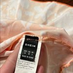SheIn Orange and white gameday dress size M Photo 1