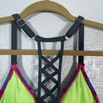 Title Nine Women S Multi Colored Tankini Swim Top Racerback Padded Beach Summer Photo 6