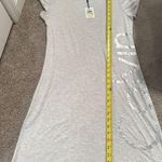 Calvin Klein Grey T-Shirt Dress Size M Photo 6