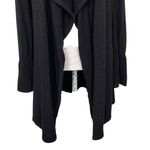 White House | Black Market Drama Sleeve Waterfall Cardigan Women’s Size Shimmery Photo 2