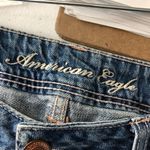 American Eagle Womens Jeans Boy Fit Medium Wash Distressed Size 4 Photo 6