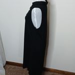 cupio black sleeveless tee shirt shift dress size XL Photo 5