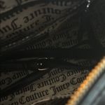Juicy Couture Black Embossed Satchel with Gold Hardware Photo 4