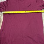 Alfani  Plus Size Faux-Fur-Cuff Mock Neck Tunic Red Sweater Top XL Holiday Winter Photo 8