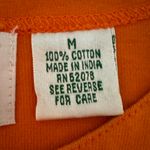 Vintage Halloween Long Sleeve Shirt Orange Graphic 90s‎ witch ghost fall medium Photo 7