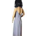 BARI JAY STYLE 1864 bridesmaids dress in gray size 18 Silver Photo 8