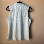 G/FORE Womens Polkadot Jacquard Sleeveless Golf Polo Size M Photo 5