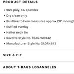 Revolve New! T-Bags Hot Neon Pink Mini Dress XS/S Photo 10