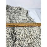 Umgee USA Women's Fringe Knit Vest Sweater Boho Fuzzy Bold Cream Black S M Size undefined Photo 6