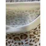 Time And Tru Womens Sweatshirt Small Animal print Leopard Relaxed fit Crew Neck Photo 4
