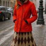 Anthropologie  DAUGHTERS OF THE LIBERATION Pintuck Faux Fur Hooded Parka Size L Photo 0