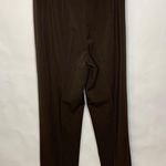 Rafaella Dark Brown Trousers Flat Front Sz 4 Photo 4