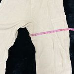 ZARA Linen Cargo Pants Photo 4