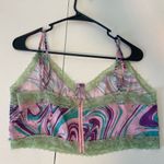 Nasty Gal EUC |  women’s lace marbled tank — size‎ 10 Photo 1