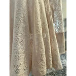 Free People  coffee in the morning tunic shirt boho cream long sleeve size small Photo 6