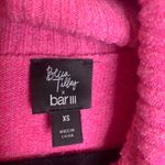 Bar III Becca Tilley Collab Pink Sweater Cowl Neck Sz XS Photo 7