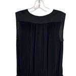 Halston Heritage  Black Silk Jumpsuit Size 2 Photo 3
