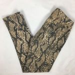 DL1961  Emma Brown Snake Python Animal Print Leggings Jeans 27 Photo 2