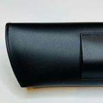 Ray-Ban  Glasses Case Luxoticca Sunglasses Leather Velvet Black Gold Snap Closure Photo 5