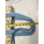 Longaberger  Quilted Floral Tote Bag – Blue Trim & Handles‎ Photo 8