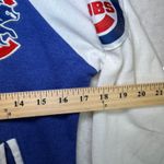 Majestic Chicago Cubs Baseball Bomber Jacket Royal Blue White Varsity Small Photo 10