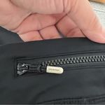 Lululemon  Womens Black Ruched Capri Cropped Leggings Size 6 Photo 5