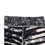 Lululemon  Leggings Shady Palms Black White Active Athletic Pants Size Women's 6 Photo 2