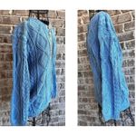 Nuggets Cable Knit Sweater Medium Vintage Powder Blue Upper Front Button… Size undefined Photo 7