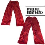 Talbots VINTAGE 1990'S RED WOOL PLEATED FRONT HIGH WAIST TROUSERS (4) Photo 10