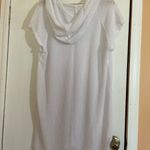 Jordan Taylor  White Mesh Hooded Cover-Up Photo 1